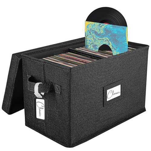 Vinyl Record Storage Box for 7