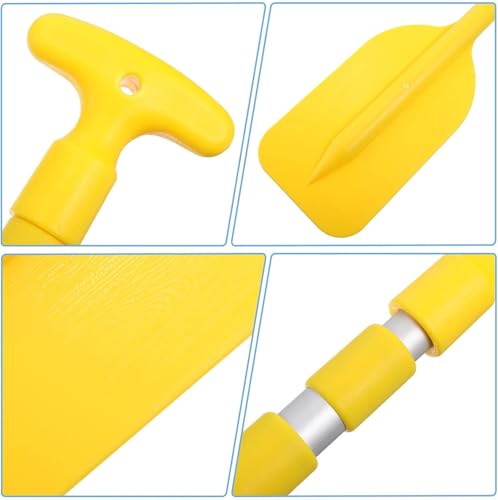 2Pcs Telescopic Kayak Paddle Rafting Boat Paddle Canoe Oars Plastic Aluminum Alloy Boat Oars