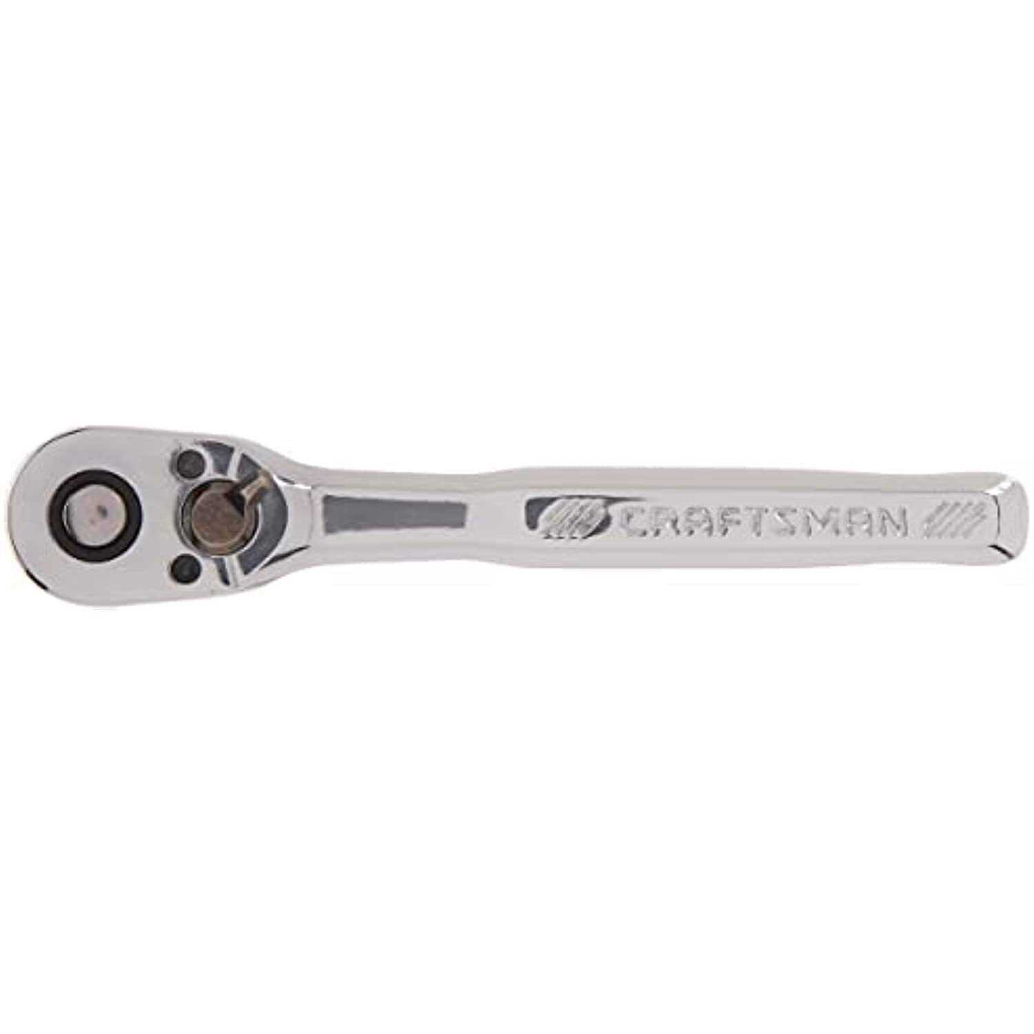 Craftsman 1/4 in. Drive 72 Tooth Pear Head Ratchet