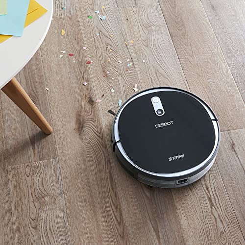 ECOVACS Winbot W1 Pro Window Cleaning Robot, Intelligent Cleaning with Dual Cross Water Spray Technology, Win SLAM 3.0 Path Planning, 2800Pa Suction Power, Edge Detection Technology, App Control,Grey