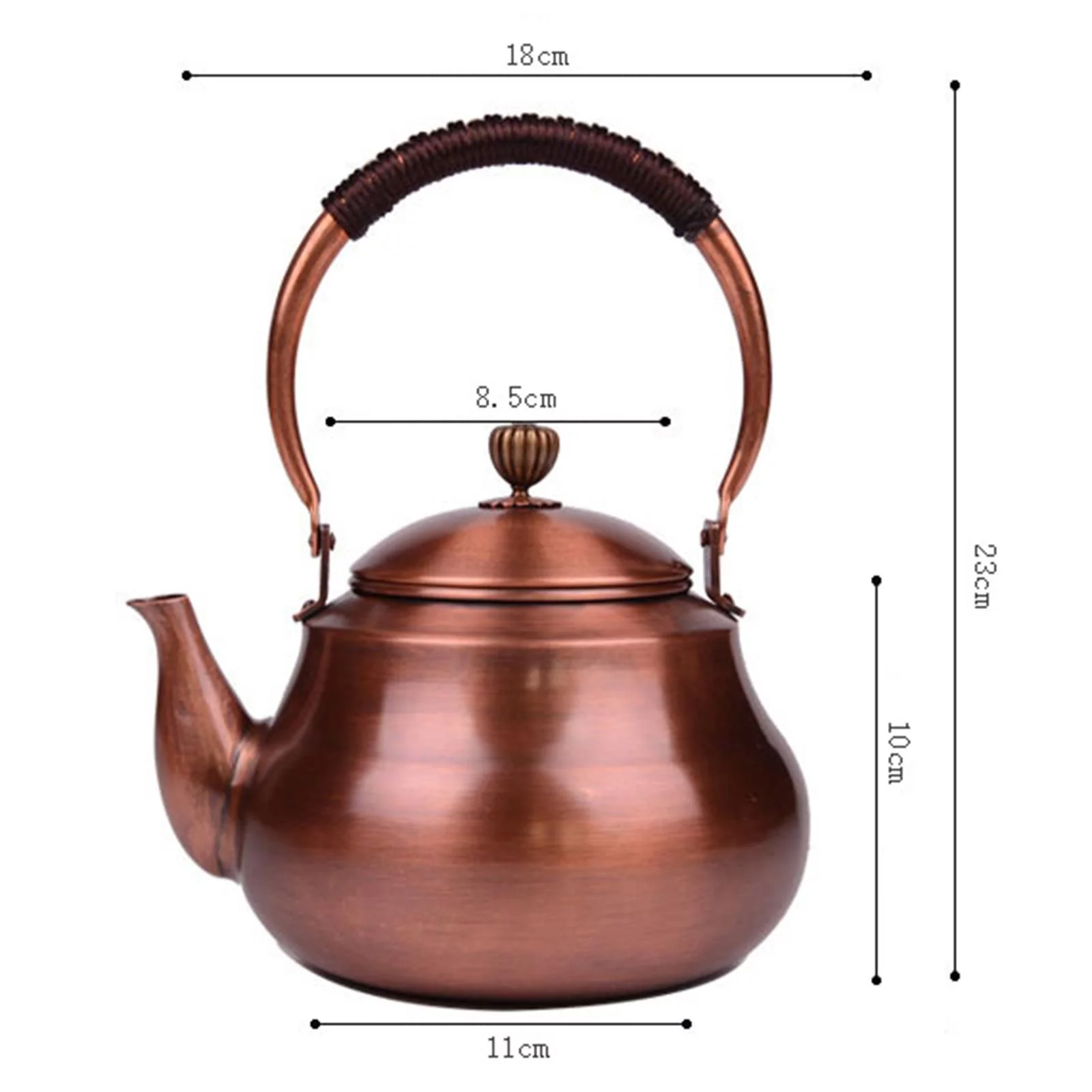 Tea Kettle with Insulated Handle Water Boiler Jug Teapot Top Water Kettle Induction Hob Camping Boiling Water