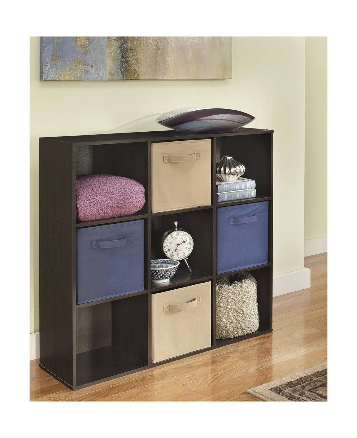 ClosetMaid (8937) Cubeicals Organizer 9-Cube - Espresso