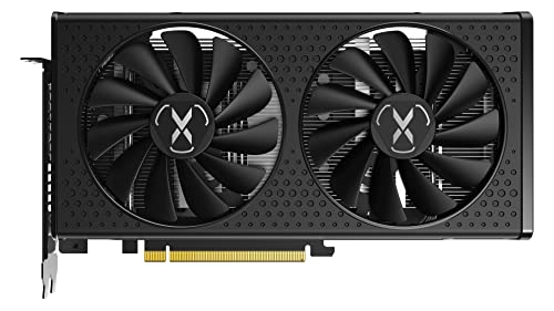 XFX Swift AMD Radeon RX 9060 XT OC Gaming Edition with 8GB GDDR6 HDMI 2xDP, AMD RDNA 4 RX 9060XT RX-96TSW8GBA