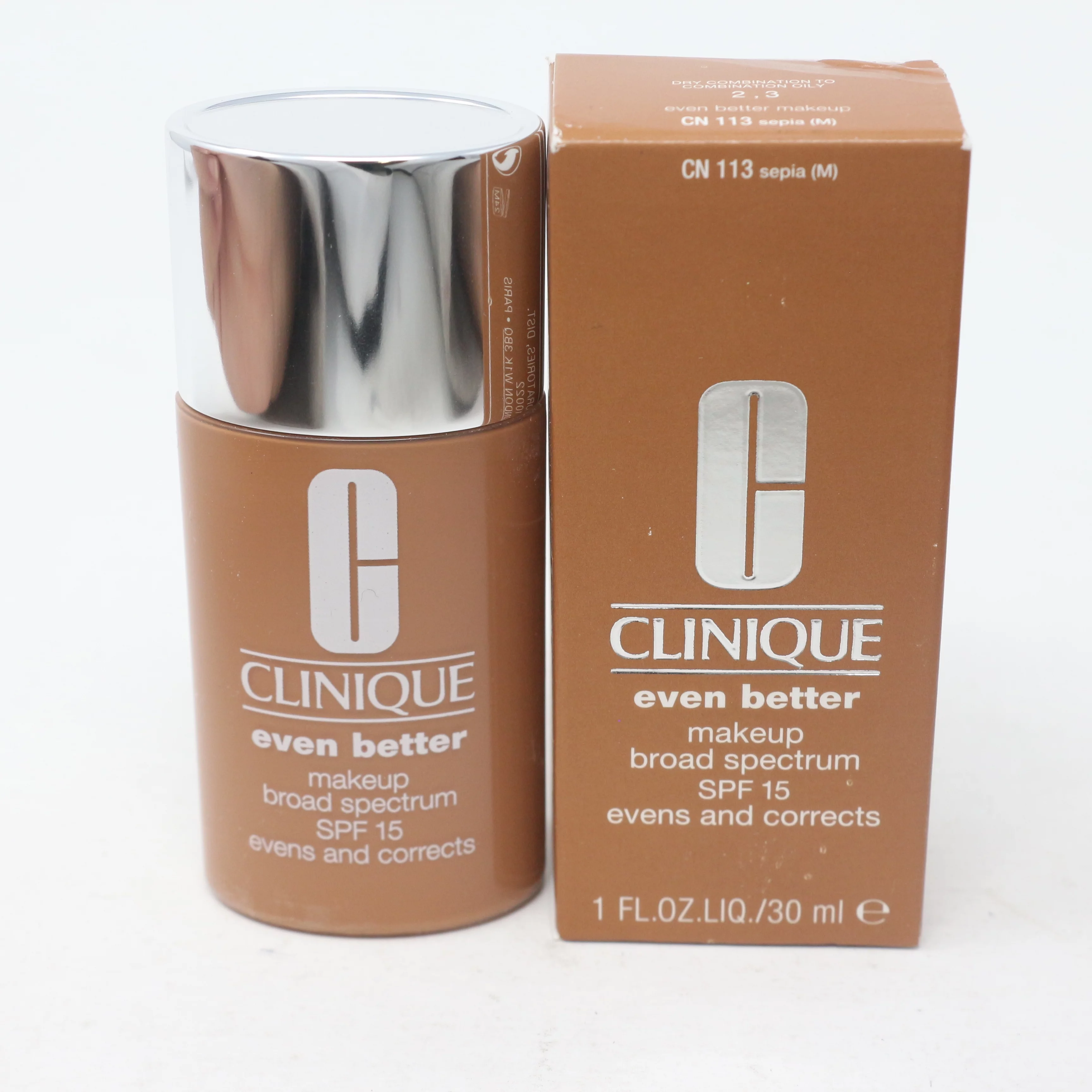 Clinique Even Better Makeup SPF 15, [30} Toffee 1 oz