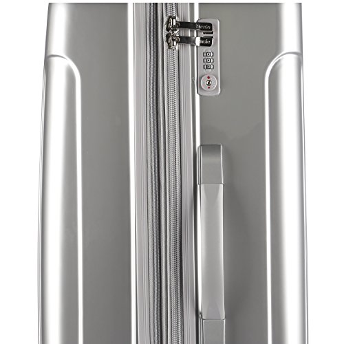 kensie Women's Alma Hardside Spinner Luggage, Expandable, Japanese Carmine Red, Carry-On 20-Inch