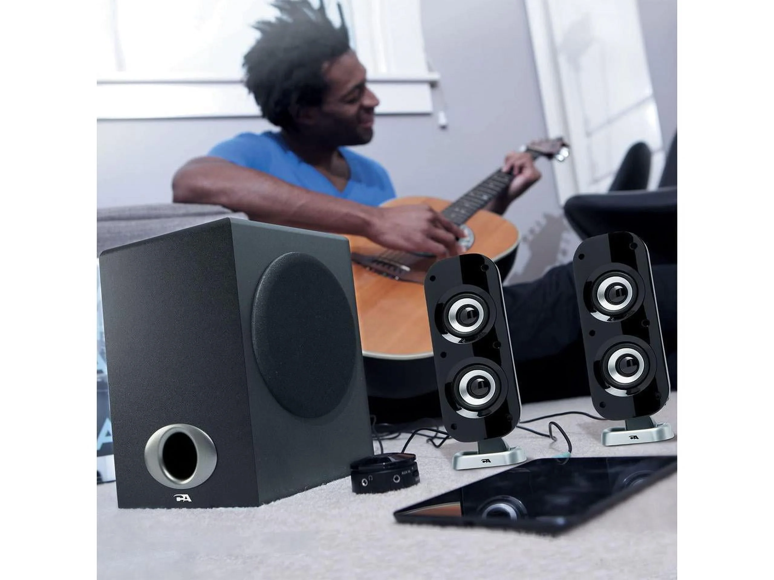 Cyber Acoustics CA-3810 2.1 Speaker System 40 W RMS CA3810
