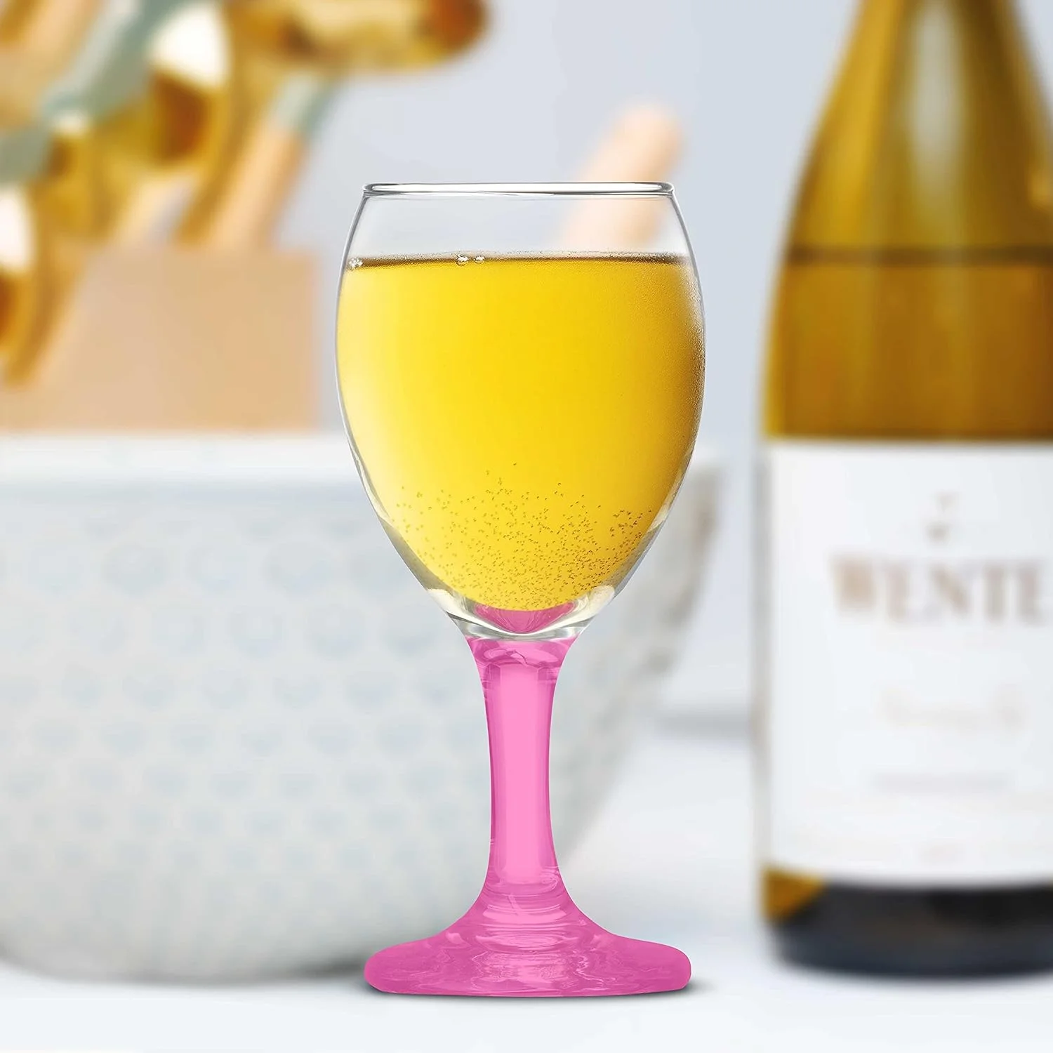 10 Aragon Wine Glasses Set, 8.5 Oz. - High Standard, Made -