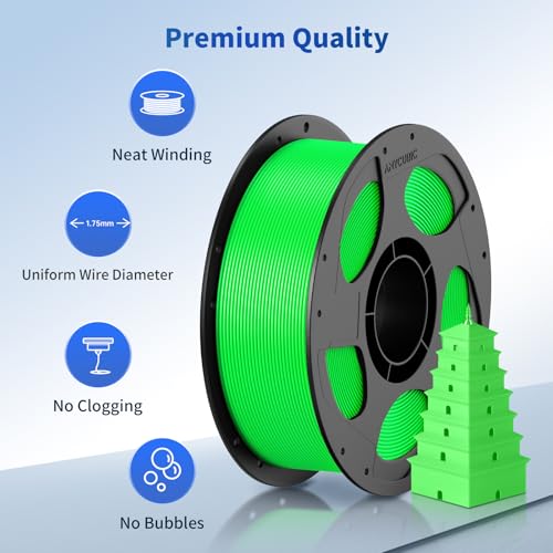 ANYCUBIC PLA+ 3D Printer Filament Bundle, PLA Plus 1.75mm Dimensional Accuracy +/- 0.02mm, Fit Most FDM 3D Printers, 1KG Spool, 2KG Gray+Gray