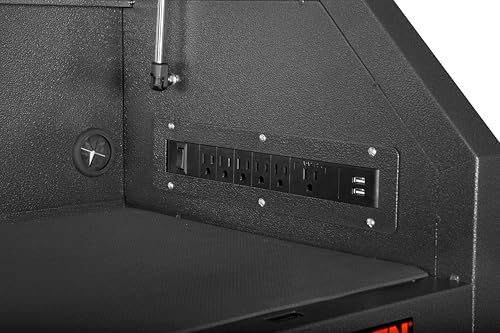 WEN 52-Inch Premium Rolling Tool Cabinet with Heavy Duty 21-Gauge Powder-Coated Steel Construction (GG532B)