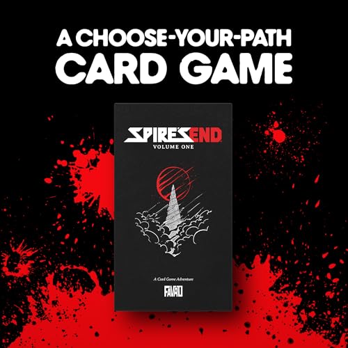 Spire's End: Volume 1 Card Game, Add to Your Choose-Your-Path Horror Adventure and Strategy Board Games, Immersive Solo or Cooperative Play for Ages 16 and Over, 1-2 Players, 60-90 Minute Playtime