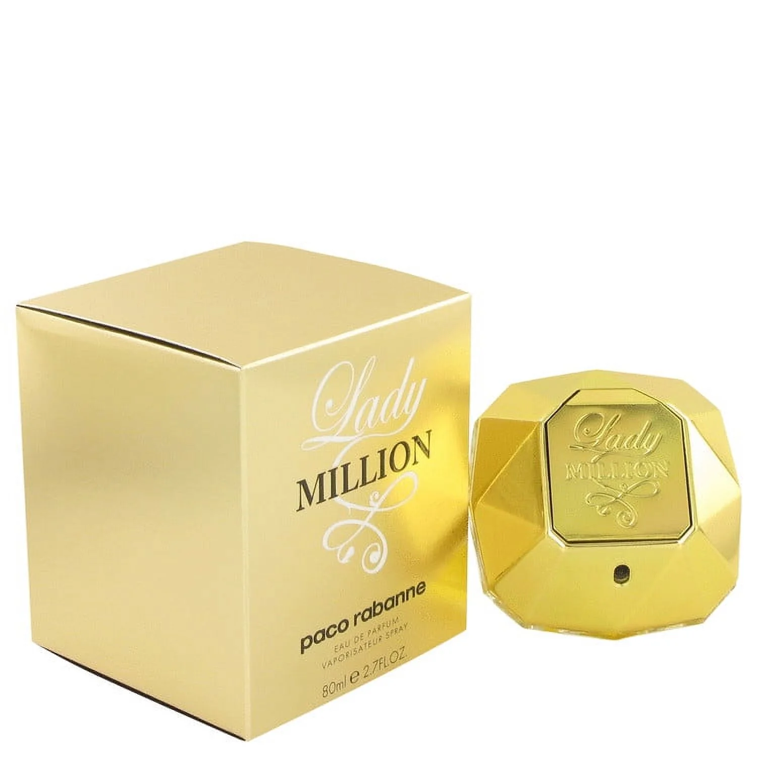 (pack 4) Lady Million Eau De Parfum Spray By Paco Rabanne2.7 oz