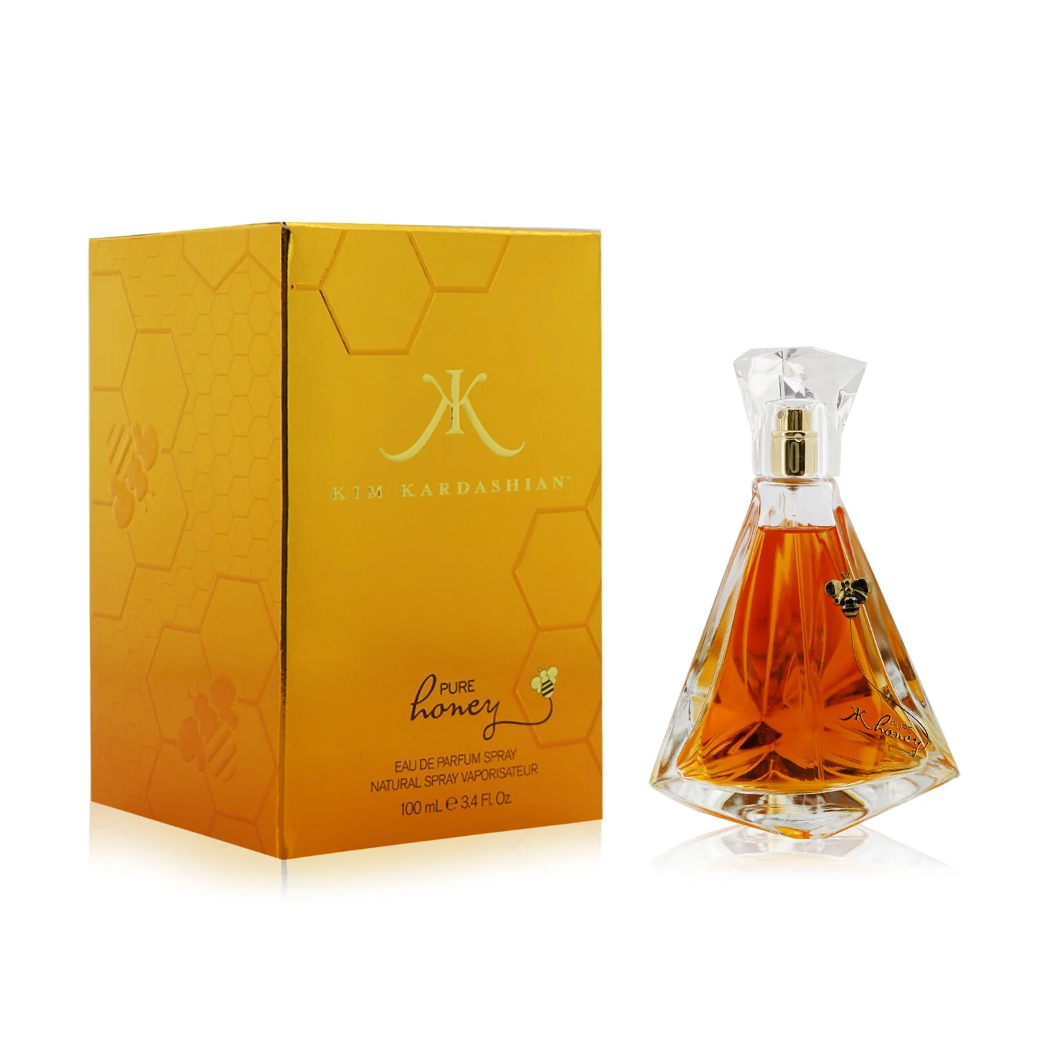 Kim Kardashian Pure Honey Eau De Parfum Spray  100ml/3.4oz