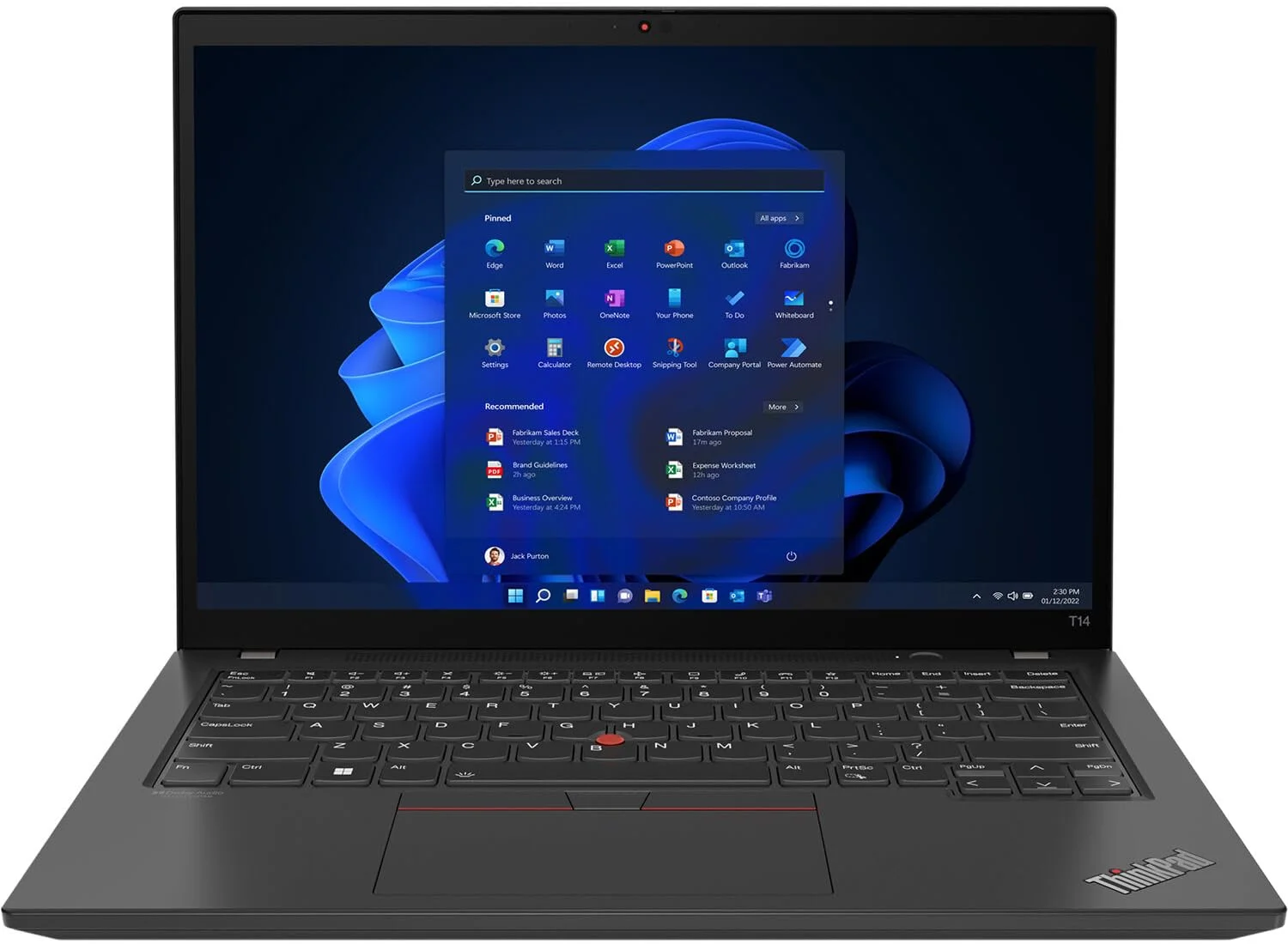 Lenovo ThinkPad T14 Business Laptop 14.0