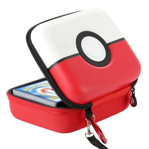 Hard-Shell Card Case for MTG, PTCG, SKYJO & Competitive TCGs | Multi-Game Portable Storage Organizer | Holds 400+ Trading Cards & 3 Decks | Protective Travel Box with Removable Dividers