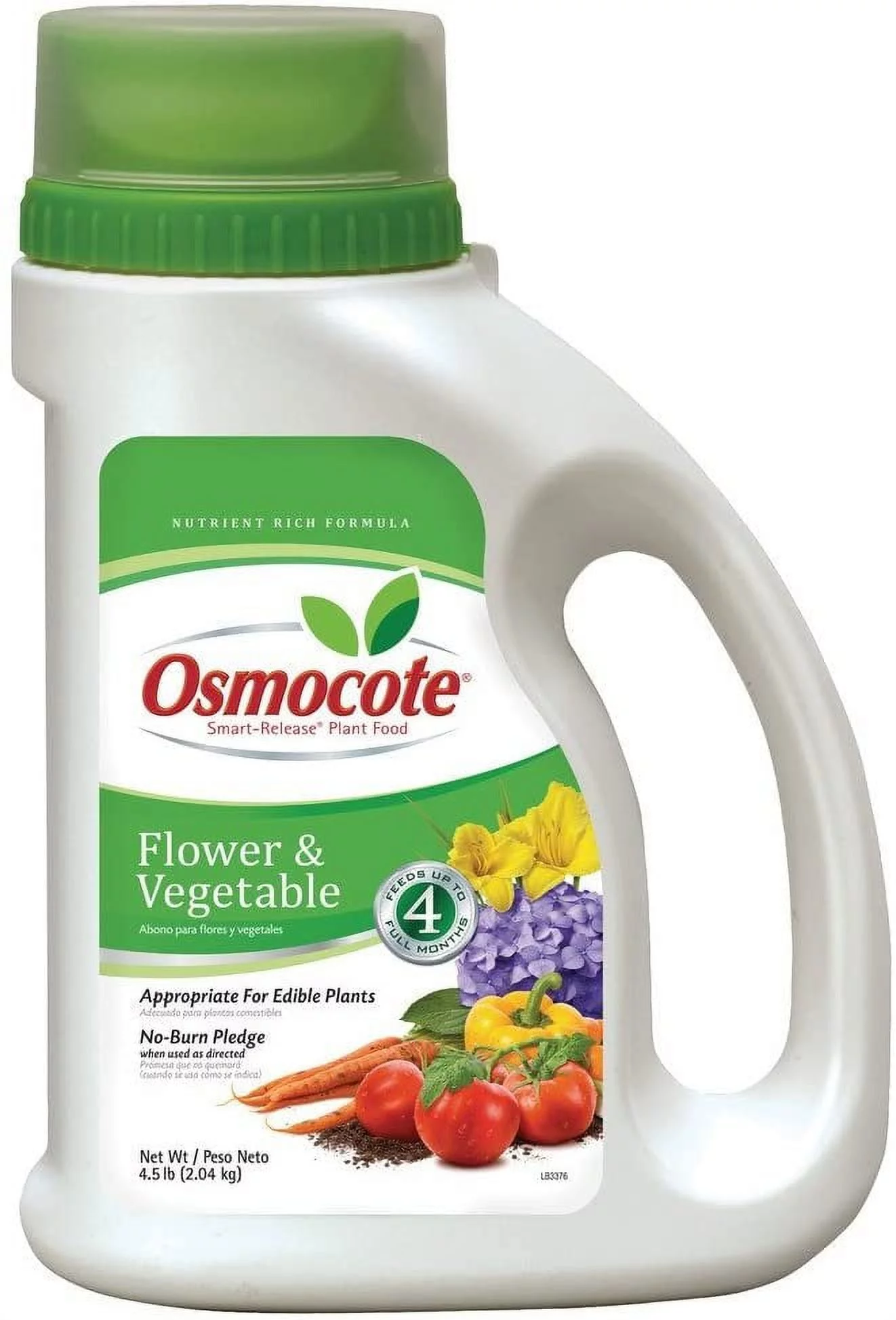 Osmocote 277860 Flower and Vegetable Smart Release Plant Food Plant Fertilizer 6 Pack, 4.5 lb