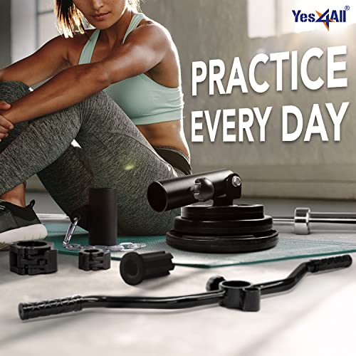 Yes4All T-Bar Row Plate Post Insert Landmine Attachment – Fit 1