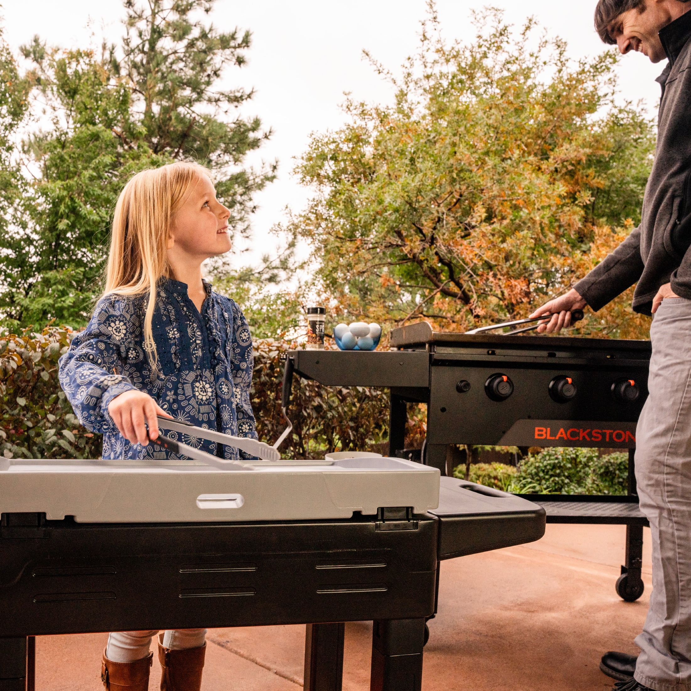 Blackstone My First Griddle Toy Play Set with Plastic Cooking Utensils, 7-Piece