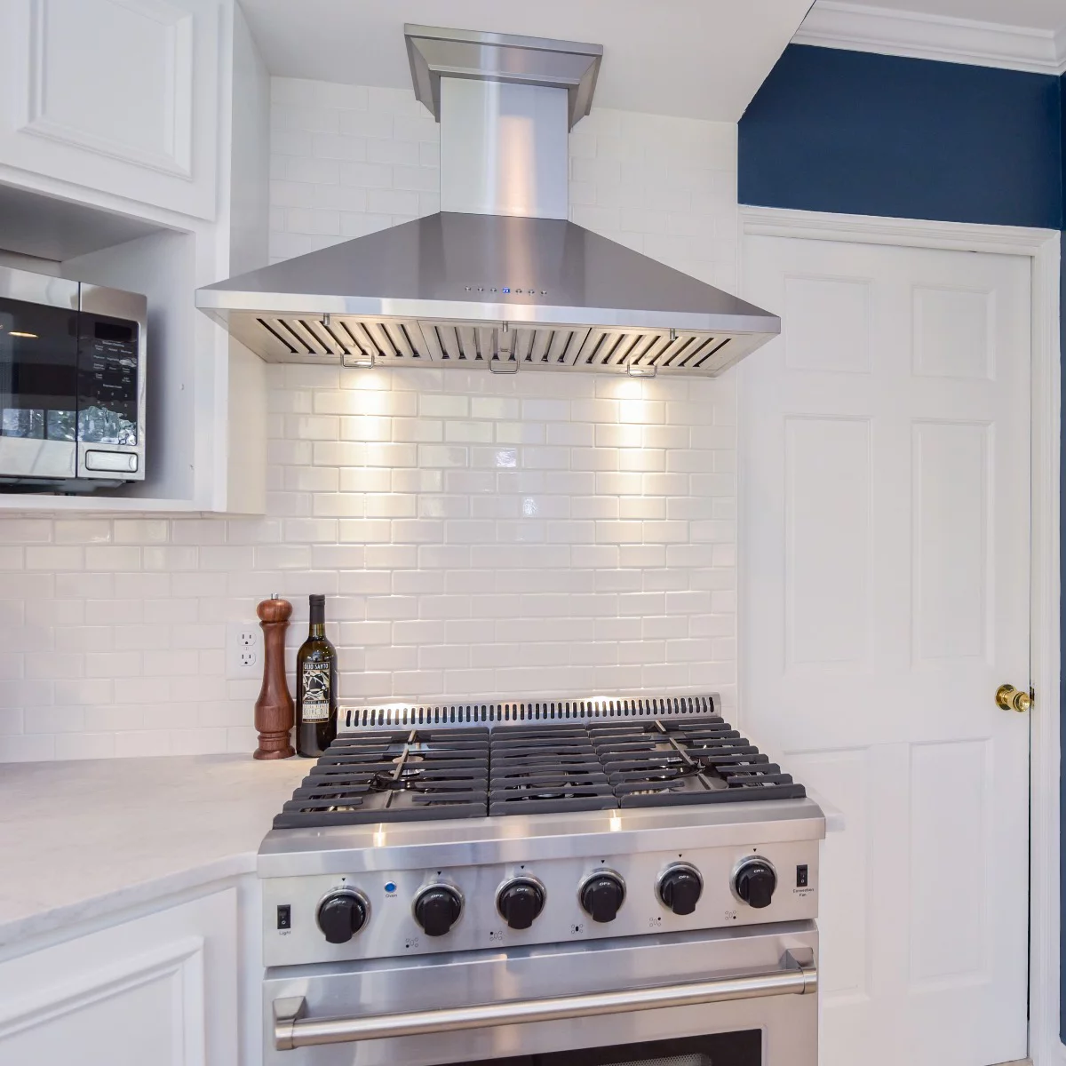 ZLINE KL230 30 Inch Mount Wall Range Hood in Stainless Steel with 2 LED Lights