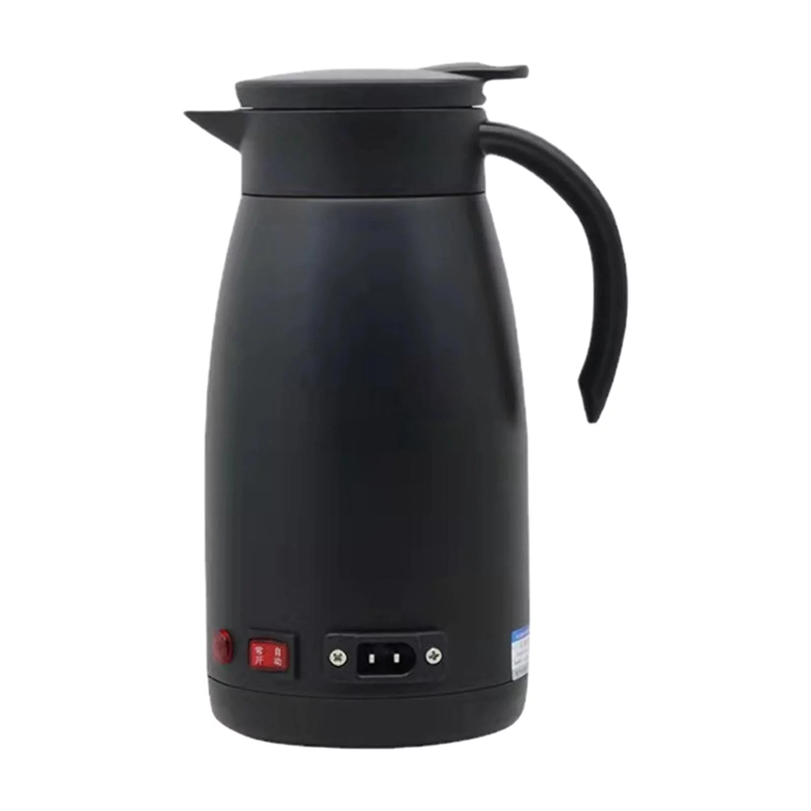 Car Kettle, 12V 24V Hot Water Bottle, 680ML Portable Car Kettle Boiler, Travel Heating Bottle for Water Tea Coffee Milk