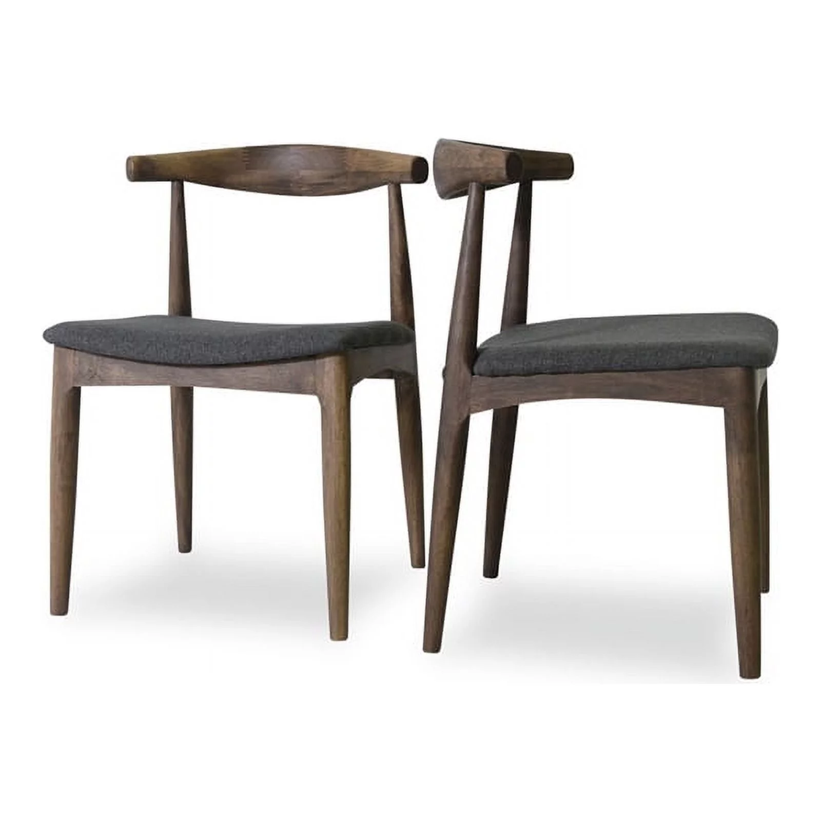 Mid-Century Modern Blake Gray Dining Chair (Set of 2)
