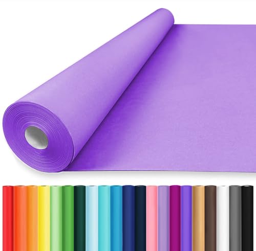 Vanhench Black Wrapping Paper, 17.5