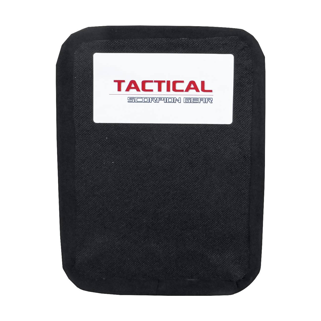 Tactical Scorpion Gear - Level III+ PE Polyethylene Single Curve Body Armor 6x8 Plate-PE-683C