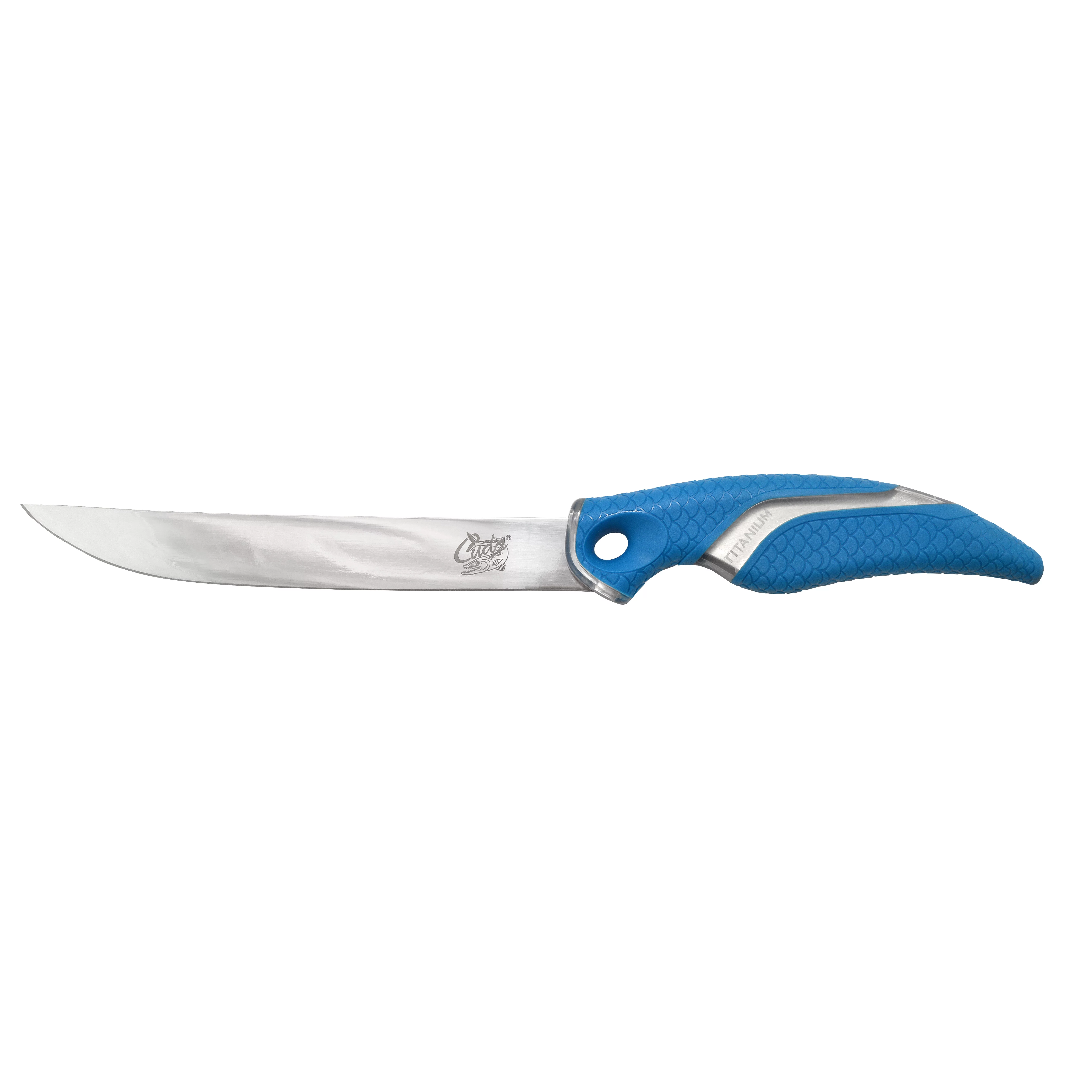 Cuda Titanium Bonded Wide Fish Fillet Knife, 7