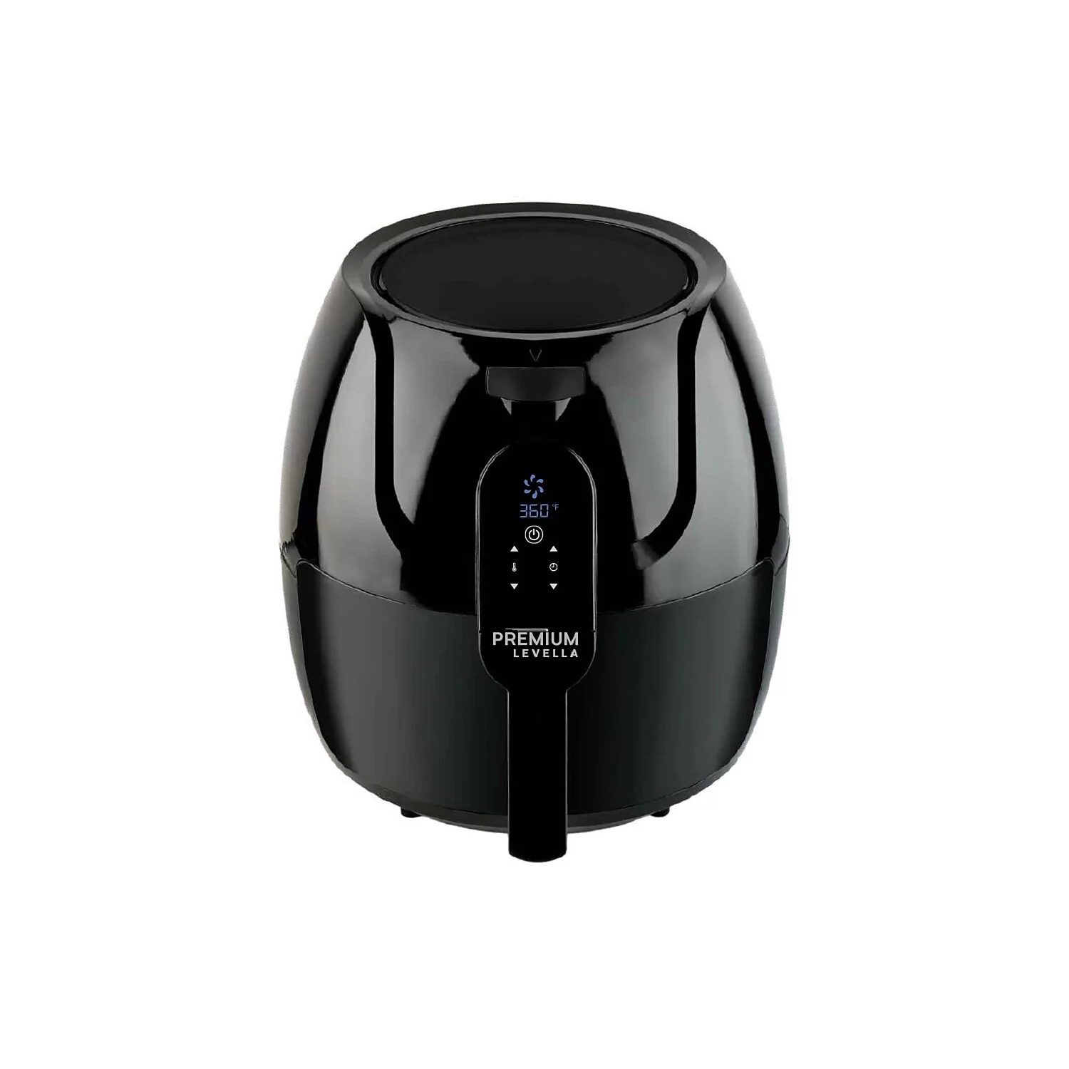 Premium Levella PAF580 5.8 Quart 1500-Watt Countertop Electric Air Fryer with Timer