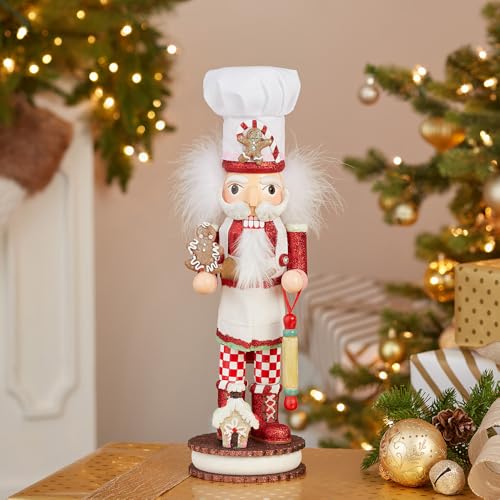 Kurt S. Adler 15-Inch Gingerbread Chef Nutcracker