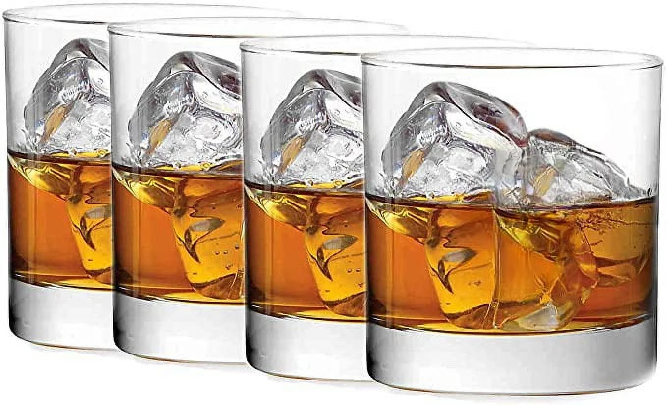 Set of 4 Double 11oz Old Fashioned Glasses