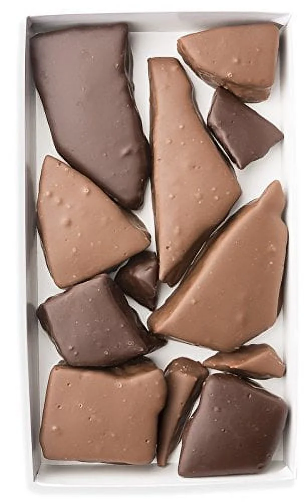 14 Oz Seafoam Honeycomb Milk Chocolate **Product Fragile Could Be Damaged During Shipping We Will Not Replace**