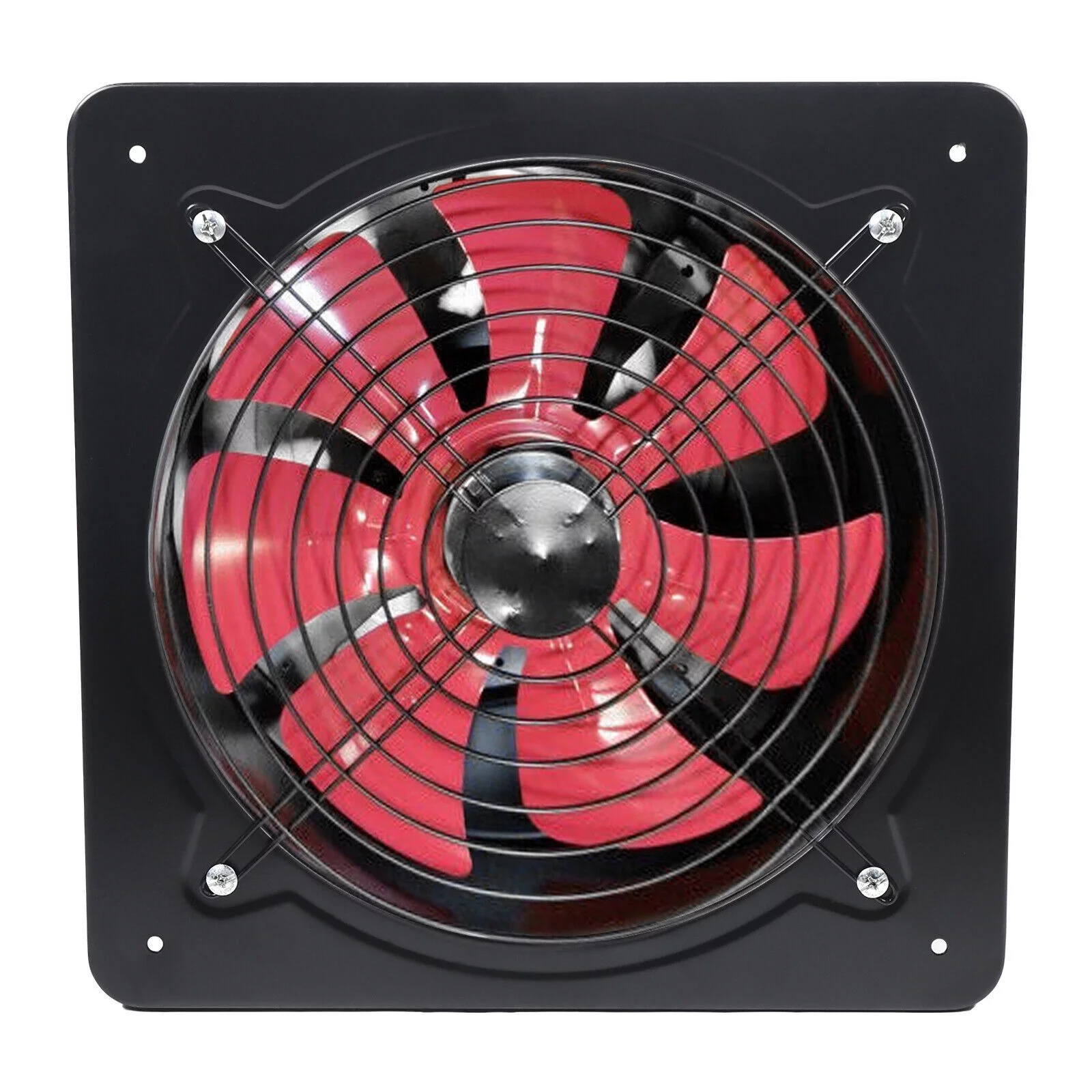 DENEST 12'' Ventilation Extractor Fan Exhaust Fan Blower Wall Mounted Kitchen Bathroom