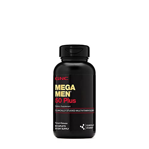 GNC Mega Men 50 Plus, 120 Caplets