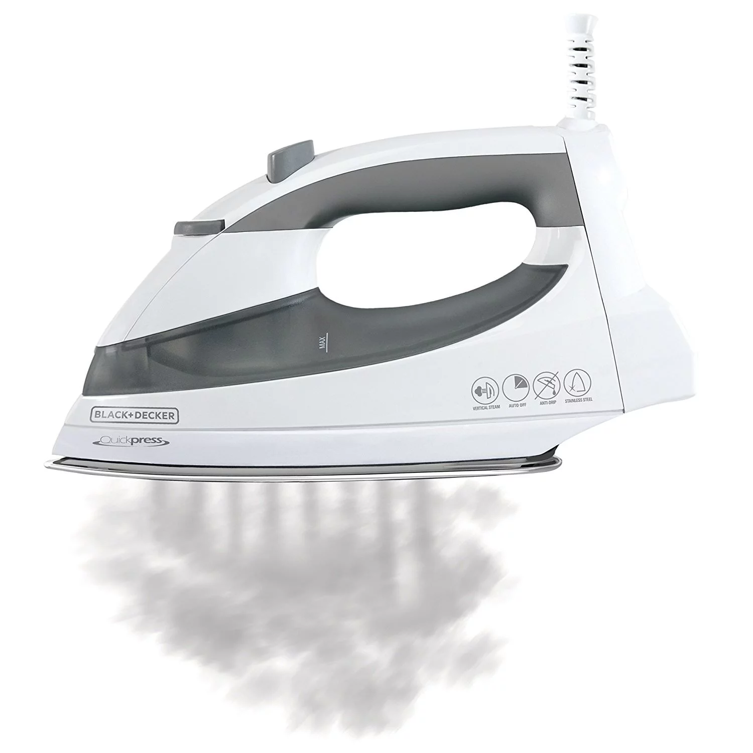 Black+Decker Quickpress Iron with Smart Steam Technology