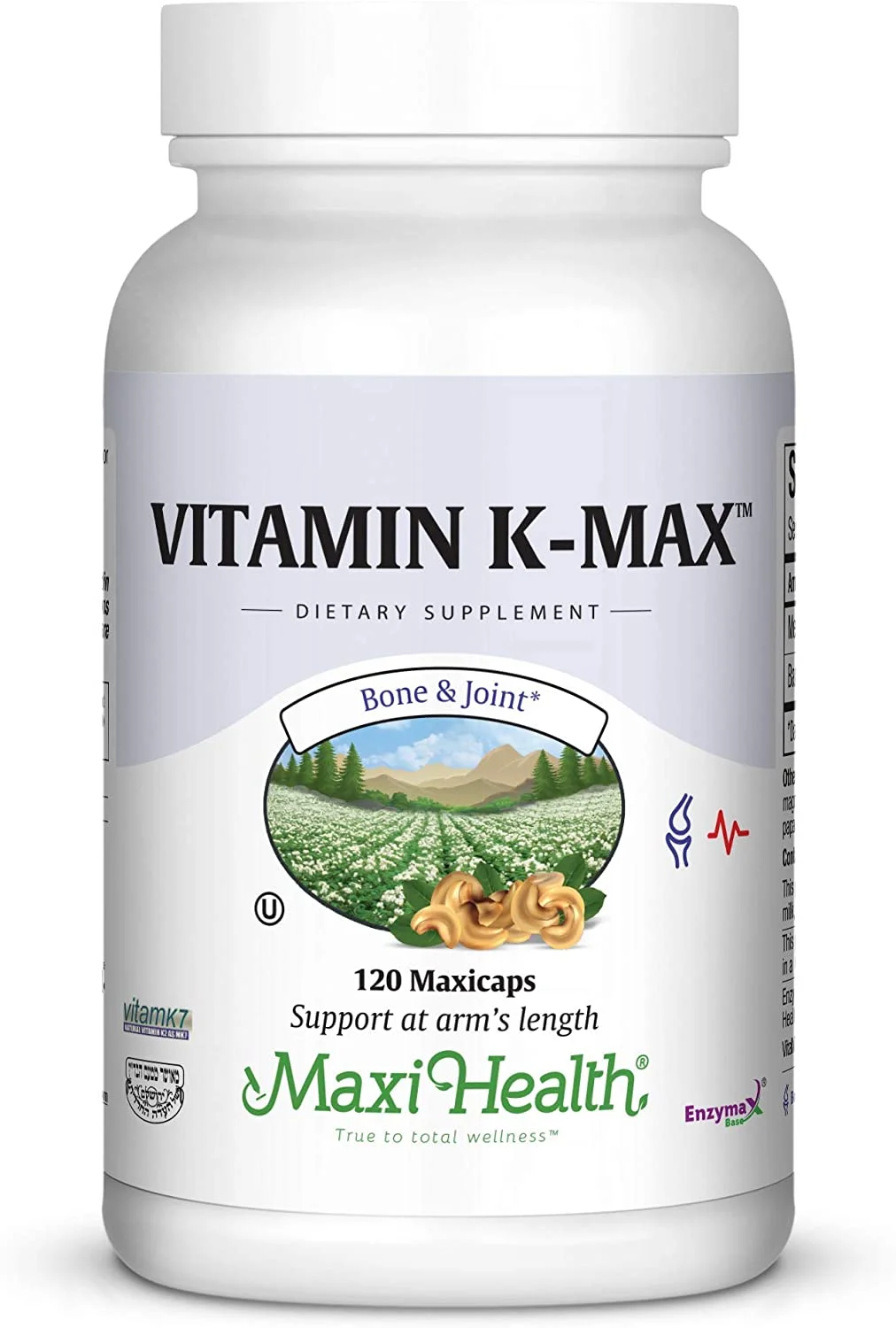 Maxi-Health Maxi Vitamin K-Max, 120 Count