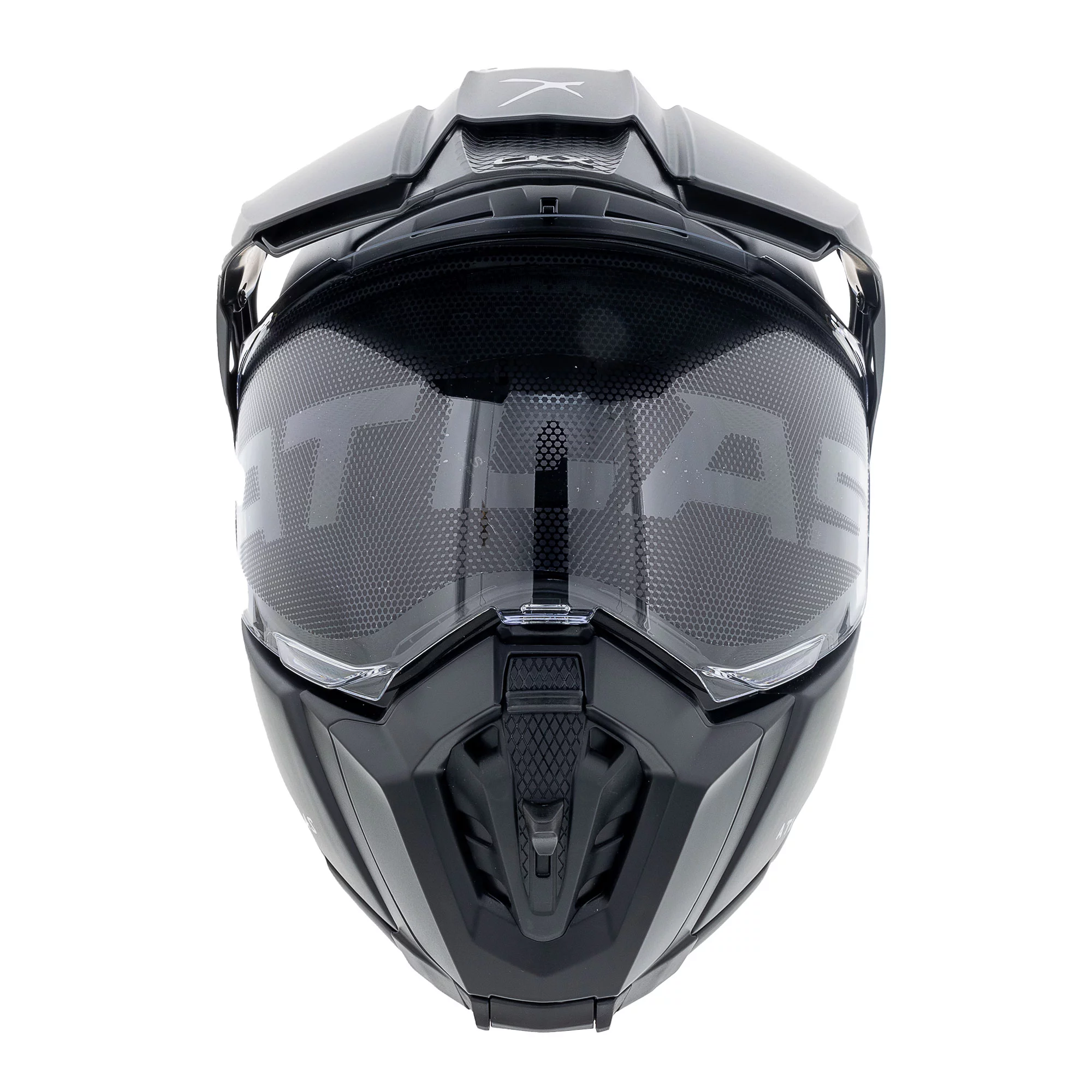 CKX  Atlas Motorcycle Helmet Single Shield Quick Release Solid Matte Carbon - X-Small - 514831