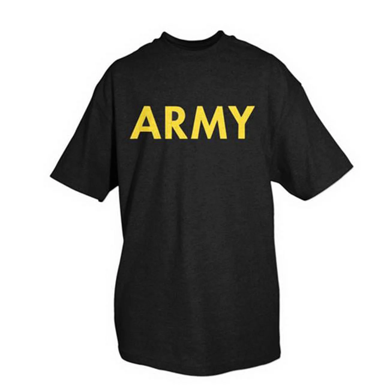 Fox Outdoor  Army One-Sided Imprinted T-Shirt - Black - Medium