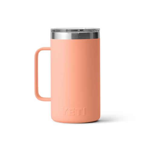 YETI Rambler 24 oz Mug, Vacuum Insulated, Stainless Steel with MagSlider Lid