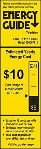 ONN 50-Inch Class 4K Ultra HD LED Smart TV HDR (2160p) Resolution, 60 Hz Refresh Rate, DLED Display, Wireless Streaming, 100012585 (Renewed)