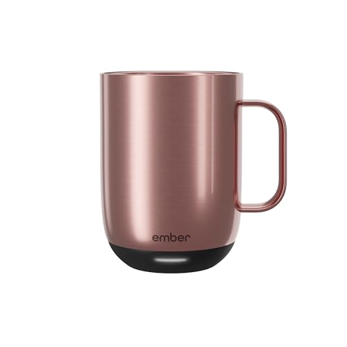 Ember Temperature Control Smart Mug 2, 14 Oz, App-Controlled Heated Coffee Mug with 80 Min Battery Life and Improved Design, Black