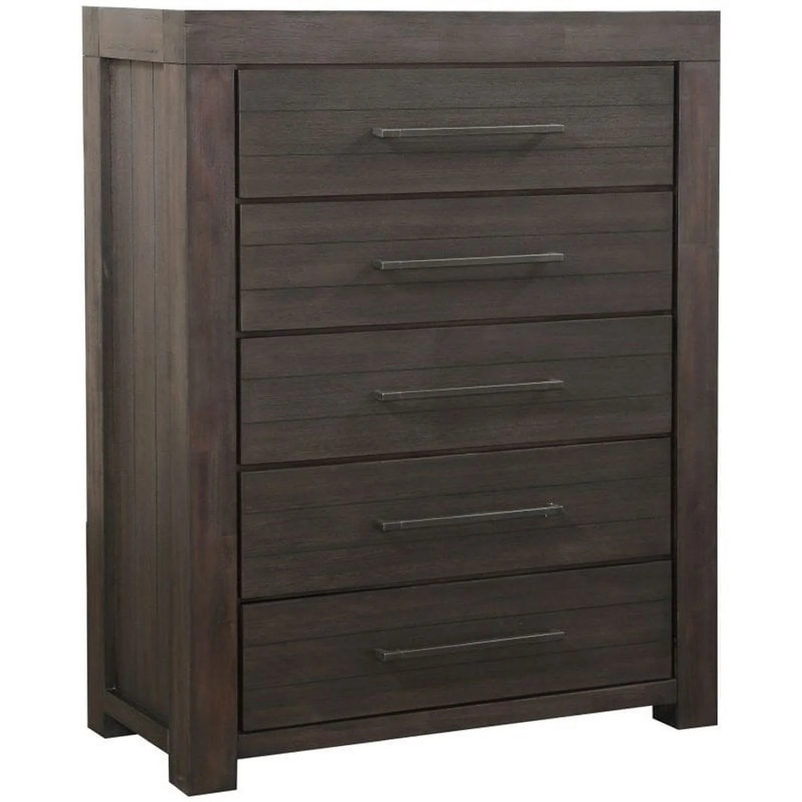 Modus Heath 5 Drawer Chest in Distressed Basalt Gray