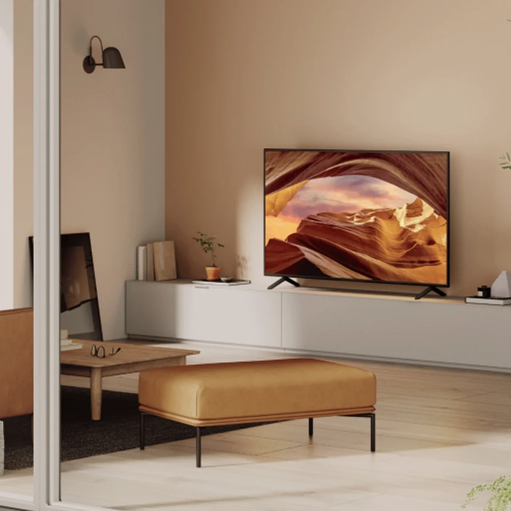 Sony KD43X77L X77L 43 Inch 4K HDR LED Smart TV with Google TV 2023 Bundle with Premiere Movies Streaming + 37-100 Inch TV Wall Mount + 6-Outlet Surge Adapter + 2x 6FT 4K HDMI 2.0 Cable