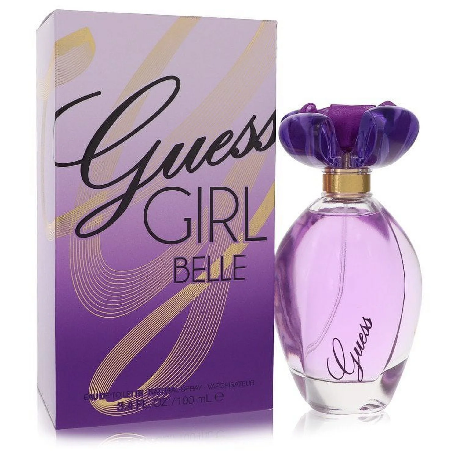 2 Pack  of Guess Girl Belle by Guess Eau De Toilette Spray 3.4 oz For Women