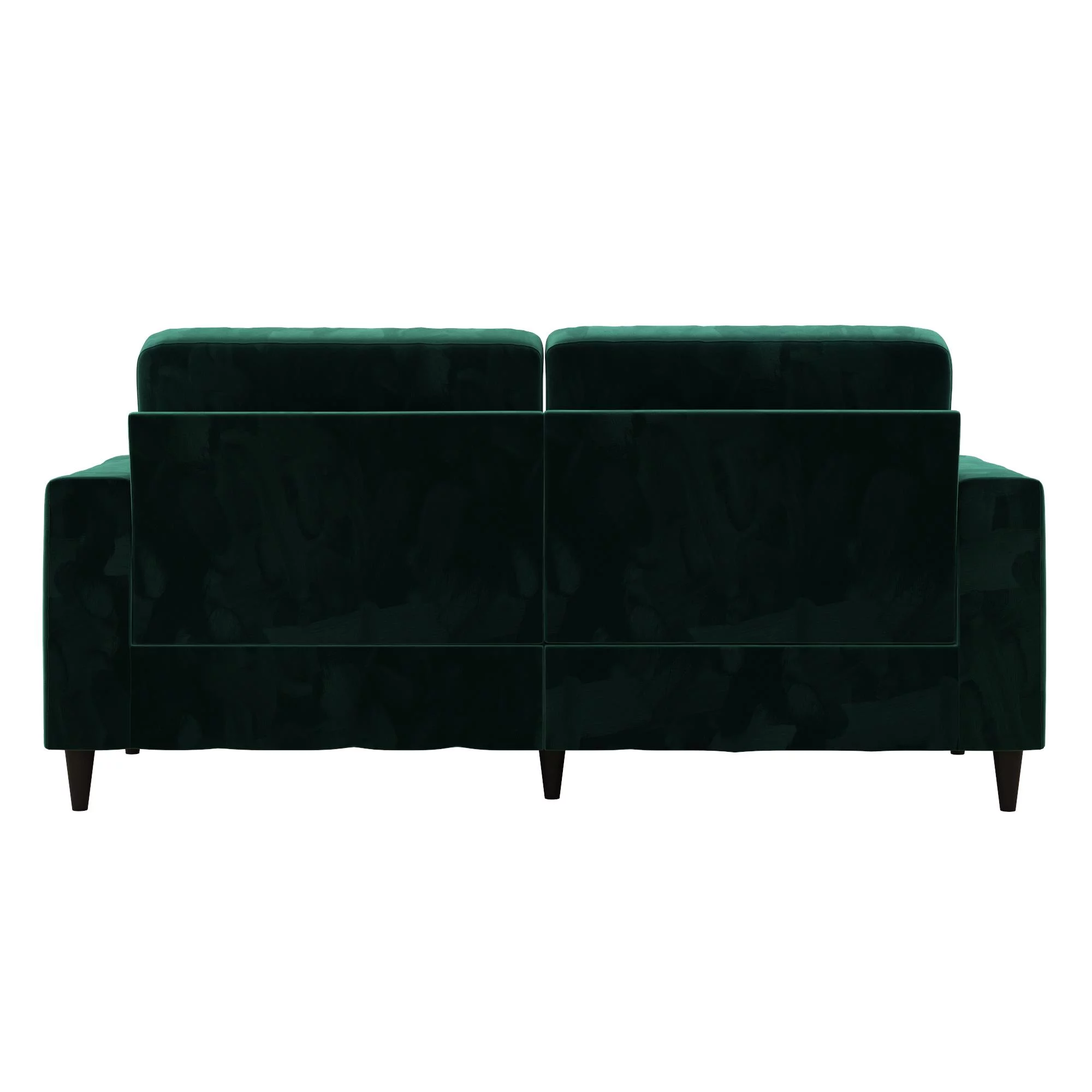 DHP Cooper 3 Seater Sofa, Green Velvet