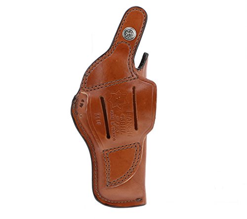 Bianchi 5BHL Thumbsnap Holster - Ruger Gp100 4-Inch (Tan)