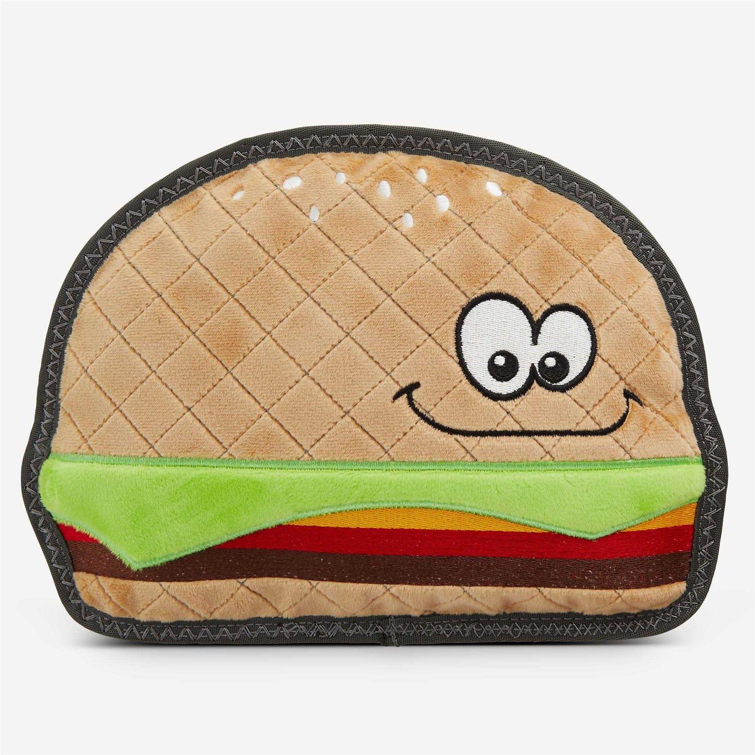 Joyhound Rip Roarin' Tough Hamburger Dog Toy - Pet Supplies online store