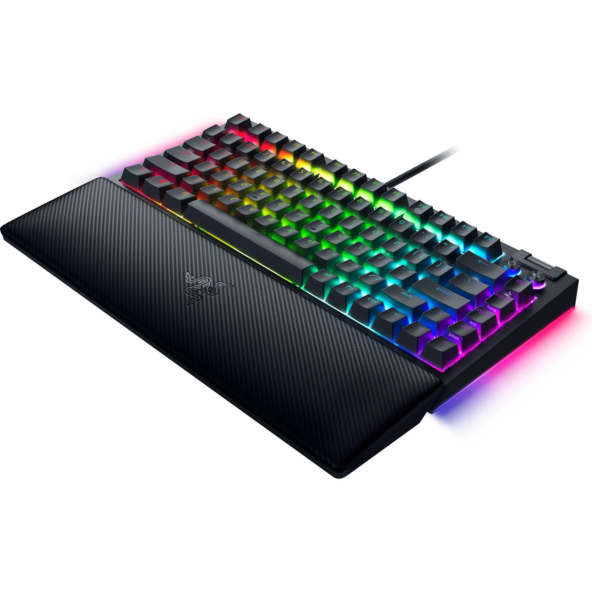 Razer BlackWidow V4 75% Hot-Swappable Mechanical Gaming Keyboard, RGB Chroma, Black