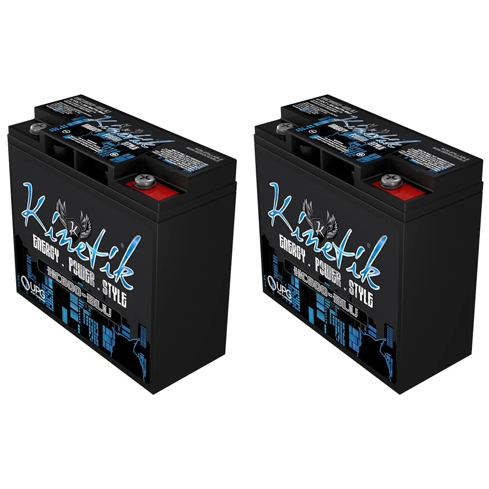 HC600 600 Watt Car Audio Battery for Power Acoustik PCX-30F - 2 Pack