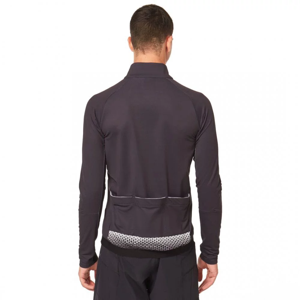 Oakley ELEMENTS THERMAL JERSEY Cycling - Blackout - M