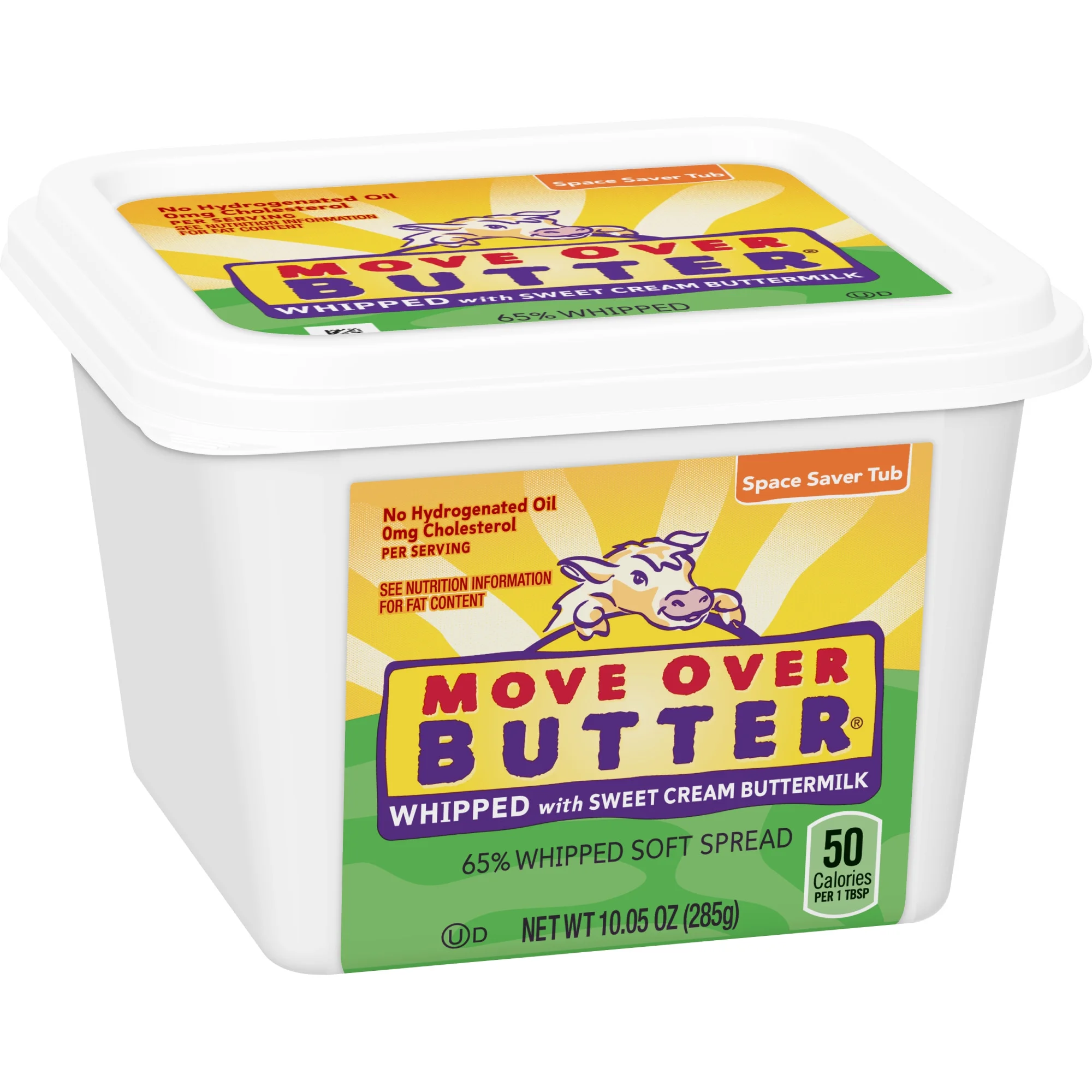 Move Over Butter Sweet Cream Buttermilk Whipped Vegetable Oil Spread, 10.05 oz